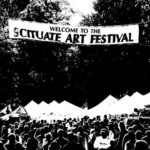 Scituate Art Festival B&W North Scituate, RI